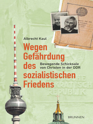 cover image of Wegen Gefährdung des sozialistischen Friedens